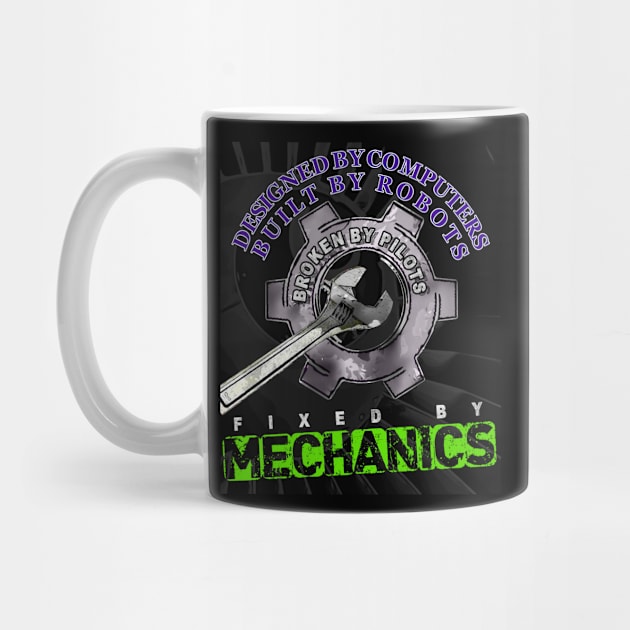 Aircraft Mechanics Technicians Engineers Classic aviation by aeroloversclothing